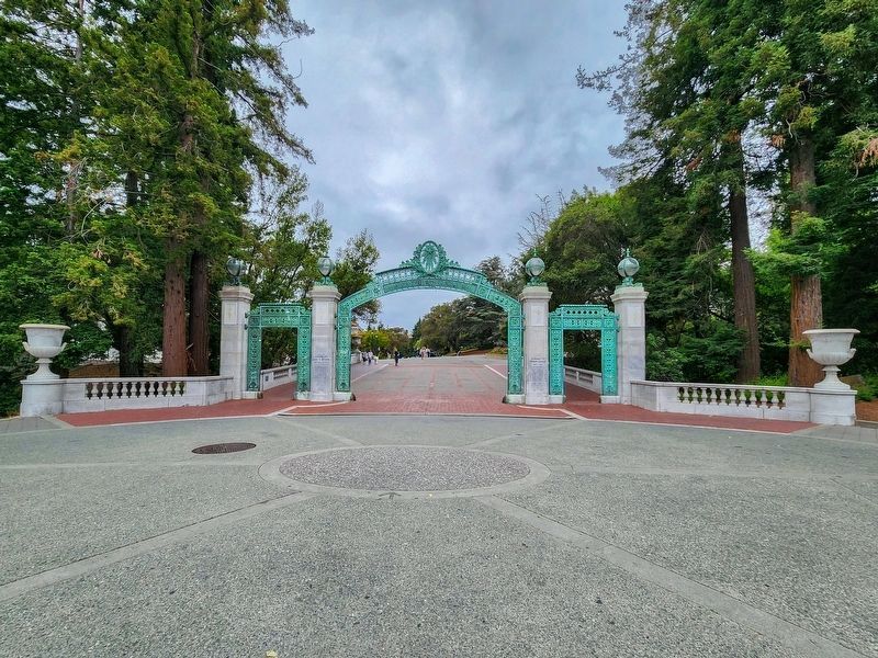 Sather Gate. Click for full size. Sather Gate image. Click for full size.