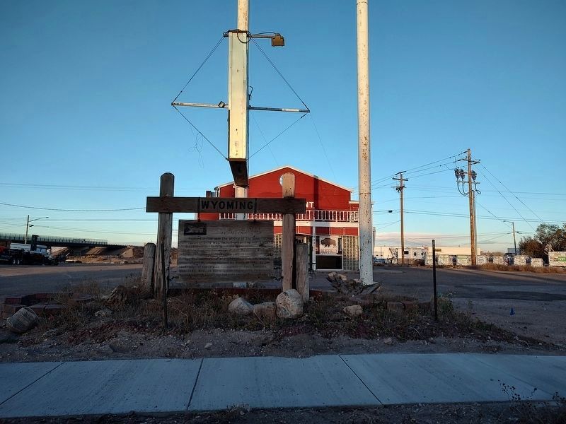 Laramie Marker. Click for full size. Laramie Marker image. Click for full size.