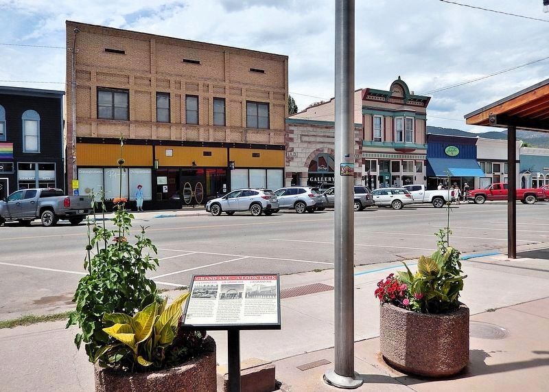 Grand Ave. A Look Back Marker. Click for full size. Grand Ave. A Look Back Marker image. Click for full size.