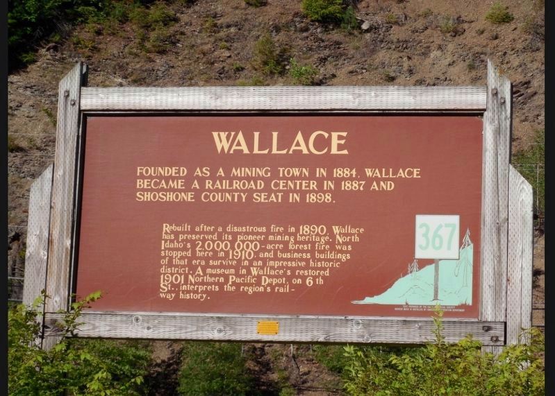 Wallace Marker. Click for full size. Wallace Marker image. Click for full size.