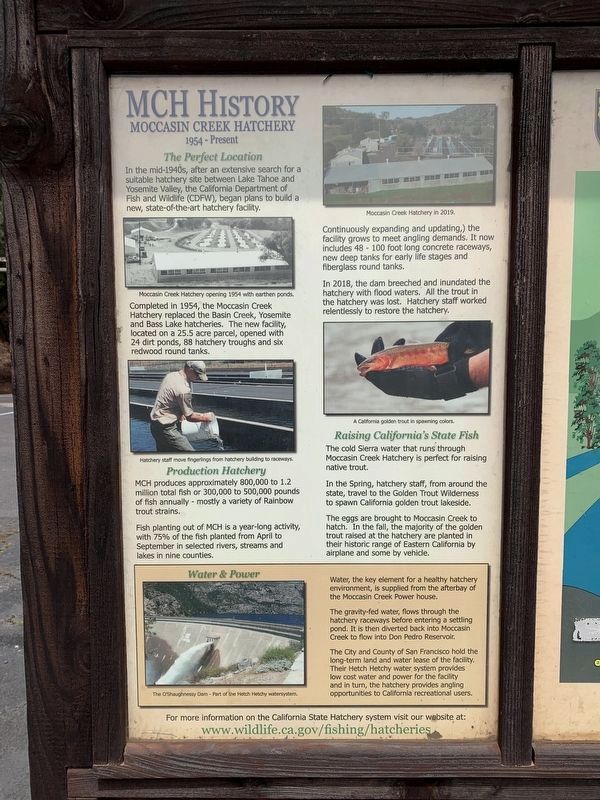 MCH History marker. Click for full size. MCH History marker image. Click for full size.