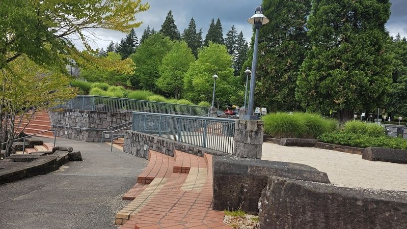 Les AuCoin Plaza. Click for full size. Les AuCoin Plaza image. Click for full size.