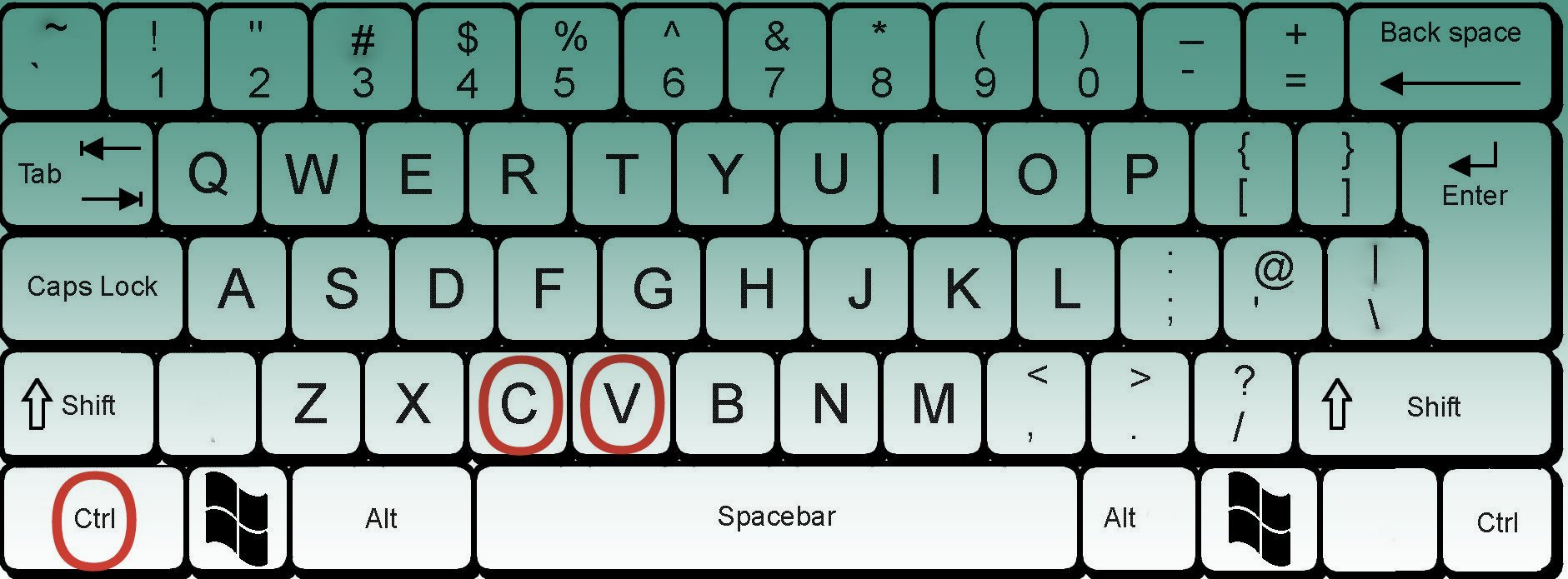 copy paste on mac keyboard